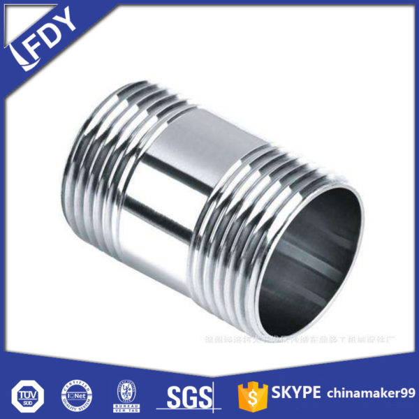 Accesorio soldado a tope